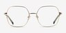 Kacy Gold MetalEyeglass Frames from EyeBuyDirect, Front View
