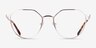 Monday Gold MetalEyeglass Frames from EyeBuyDirect, Front View