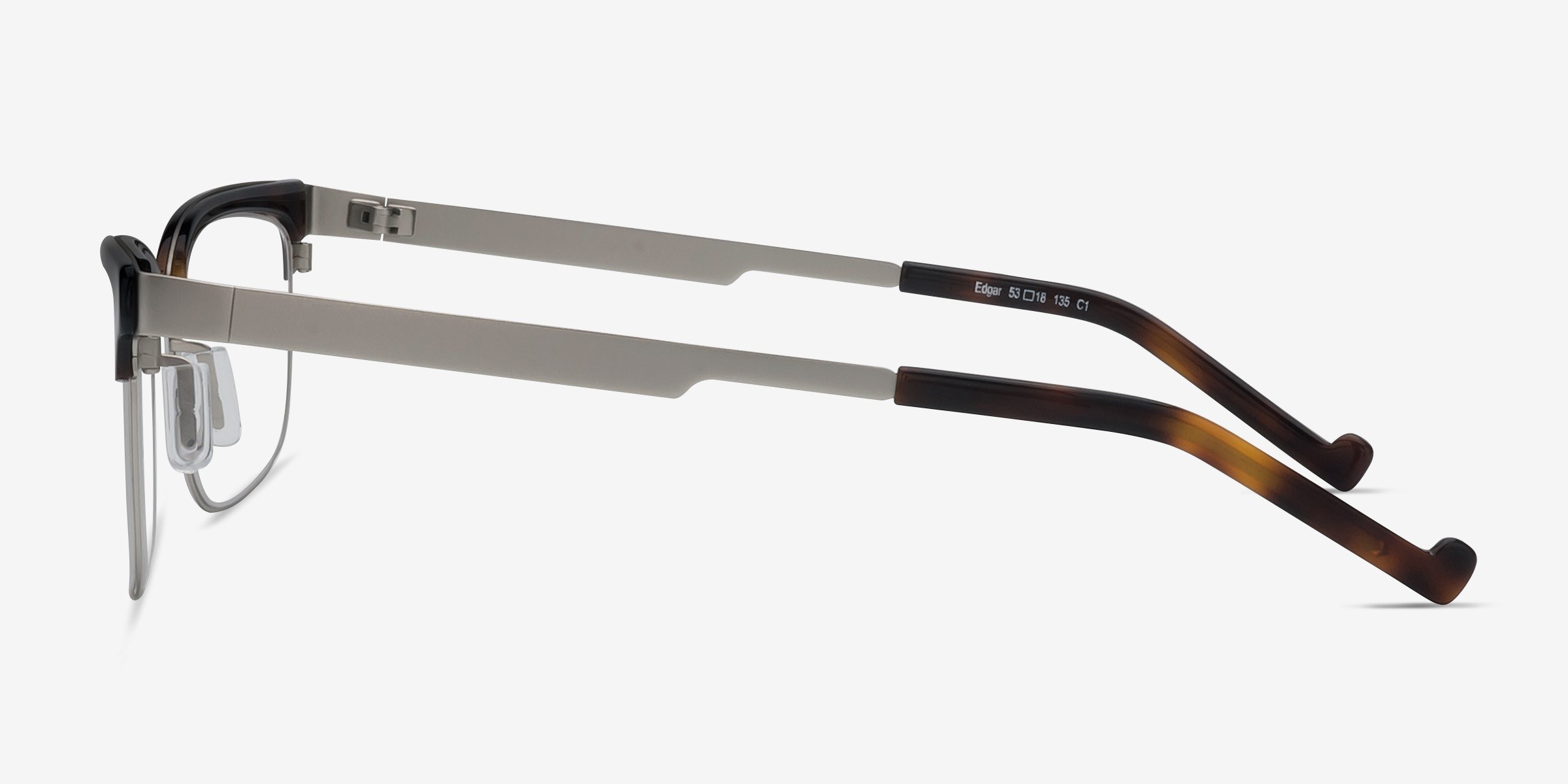 Edgar Rectangle Tortoise Full Rim Eyeglasses Eyebuydirect Canada