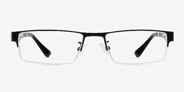 Axel Black Metal Eyeglass Frames