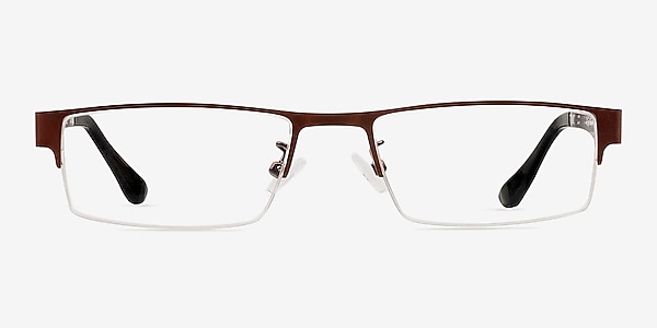 Axel Coffee Metal Eyeglass Frames
