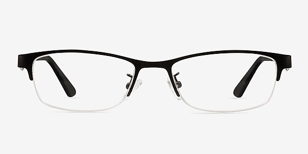 Alexia Black Metal Eyeglass Frames