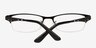 Alexia Black MetalEyeglass Frames from EyeBuyDirect, Closed View