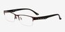 Aydan Coffee MetalEyeglass Frames from EyeBuyDirect, Angle View