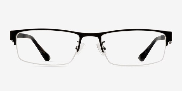 Beau Black Plastic-metal Eyeglass Frames