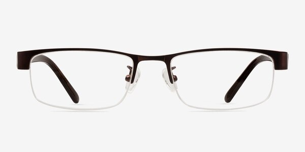 Beckett Coffee Metal Eyeglass Frames