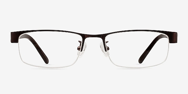 Beckett Coffee Metal Eyeglass Frames