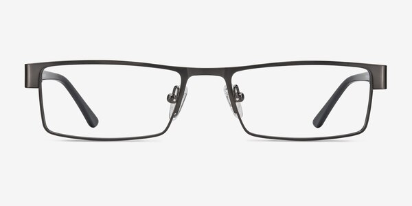 Bennett Gunmetal Metal Eyeglass Frames