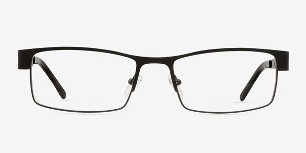 Blaise Noir Métal Montures de lunettes de vue