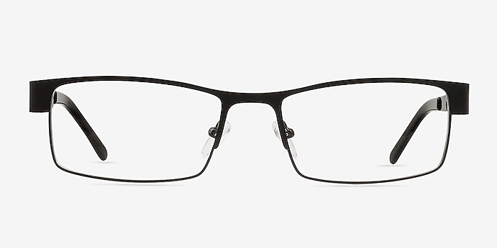 Blaise Black Metal Eyeglass Frames from EyeBuyDirect
