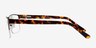 Bowen Brown MetalEyeglass Frames from EyeBuyDirect, Side View