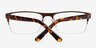 Bowen Brown MetalEyeglass Frames from EyeBuyDirect, Closed View