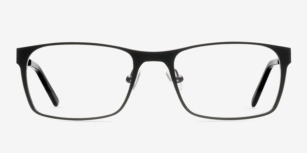 Dublin Matte Black Métal Montures de lunettes de vue