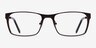 Dublin Coffee MetalEyeglass Frames from EyeBuyDirect, Front View