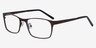 Dublin Coffee MetalEyeglass Frames from EyeBuyDirect, Angle View