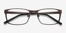 Dublin Coffee MetalEyeglass Frames from EyeBuyDirect, Closed View