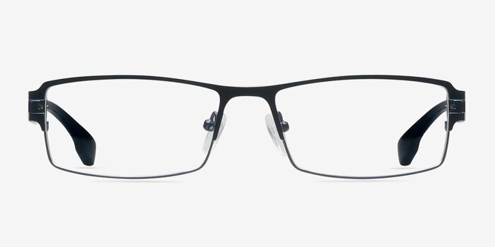 Poker Bleu marine  Métal Montures de lunettes de vue d'EyeBuyDirect