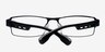 Poker Navy MetalEyeglass Frames from EyeBuyDirect, Closed View