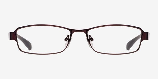 Cube Violet MétalMontures de lunettes de vue d'EyeBuyDirect, Vue de Face