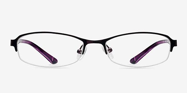 Aeneas Purple Metal Eyeglass Frames