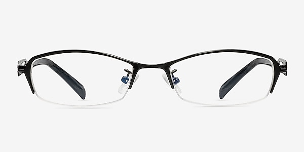 Abelard Black Metal Eyeglass Frames