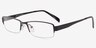 Alfred Black MetalEyeglass Frames from EyeBuyDirect, Angle View