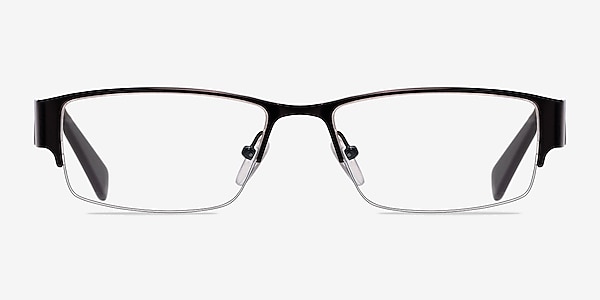 Glow Black Metal Eyeglass Frames