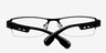 Donna Navy MetalEyeglass Frames from EyeBuyDirect, Closed View