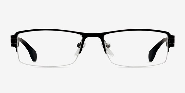 Donna  Black  Métal Montures de lunettes de vue