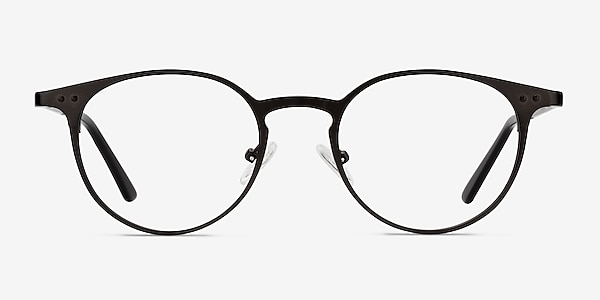 Thin Line Coffee Metal Eyeglass Frames