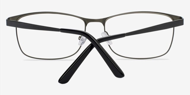 Ashlyn Black MetalEyeglass Frames from EyeBuyDirect, Closed View