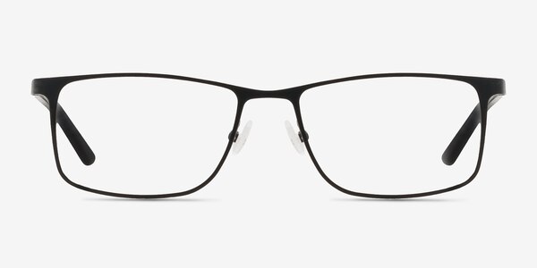 Clinton  Black  Metal Eyeglass Frames