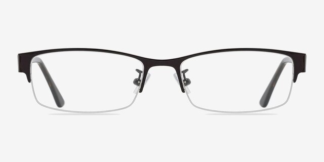 Curtis Coffee MetalEyeglass Frames from EyeBuyDirect, Front View