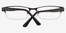 Curtis Coffee MetalEyeglass Frames from EyeBuyDirect, Closed View
