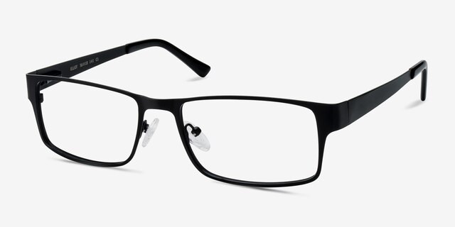 Elliot Black MetalEyeglass Frames from EyeBuyDirect, Angle View