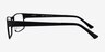 Elliot Black MetalEyeglass Frames from EyeBuyDirect, Side View