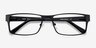 Elliot Black MetalEyeglass Frames from EyeBuyDirect, Closed View