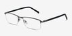 Mel Silver MetalEyeglass Frames from EyeBuyDirect, Angle View