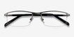 Mel Silver MetalEyeglass Frames from EyeBuyDirect, Closed View