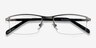 Mel Silver MetalEyeglass Frames from EyeBuyDirect, Closed View