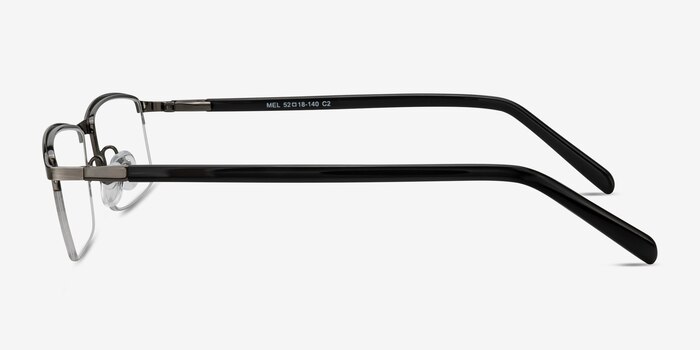 Mel  Gunmetal  Métal Montures de lunettes de vue d'EyeBuyDirect