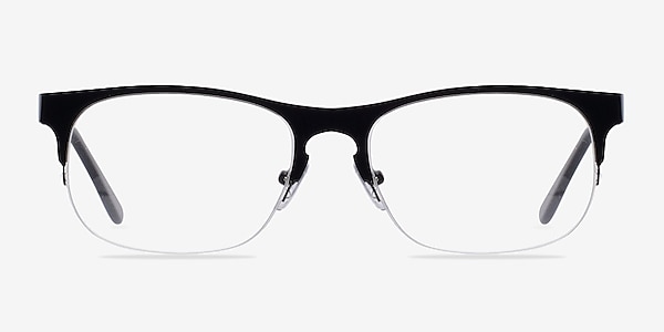 Farley Black Metal Eyeglass Frames