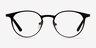 Little Thin Line Café MétalMontures de lunettes de vue d'EyeBuyDirect, Vue de Face