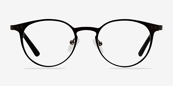 Little Thin Line Coffee Metal Eyeglass Frames