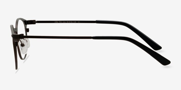 Little Thin Line Coffee Metal Eyeglass Frames from EyeBuyDirect