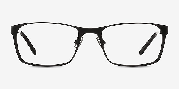 Dublin Matte Black Metal Eyeglass Frames