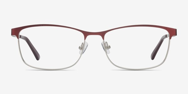 Ashlyn Rouge Métal Montures de lunettes de vue
