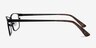 Germantown Black MetalEyeglass Frames from EyeBuyDirect, Side View