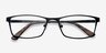 Germantown Black MetalEyeglass Frames from EyeBuyDirect, Closed View