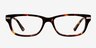 ROCK! Cosmopolitan Brown AcetateEyeglass Frames from EyeBuyDirect, Front View